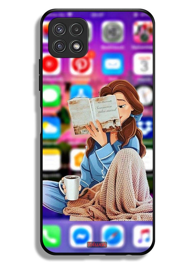 Tolwak Samsung Galaxy A22 5G Protective Case Cover Reading - Image 1