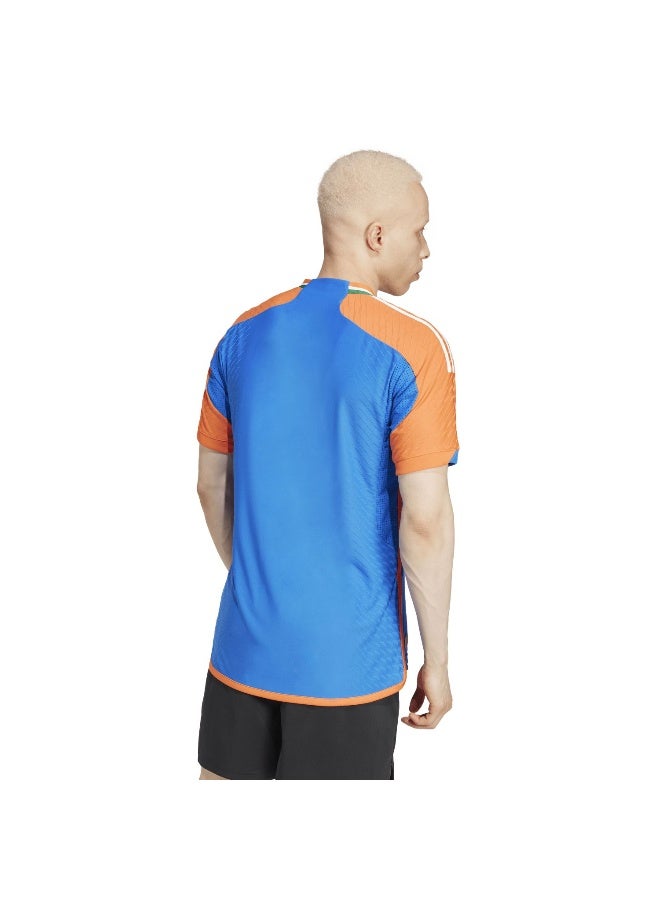 Adidas Adidas Indcrt20I Jshsm Blue Cricket Jerseys For Men Xs  - Image 4