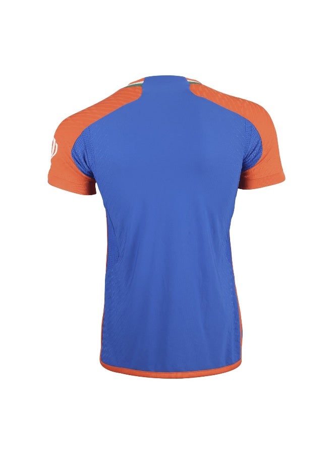 Adidas Adidas Indcrt20I Jshsm Blue Cricket Jerseys For Men Xs  - Image 2