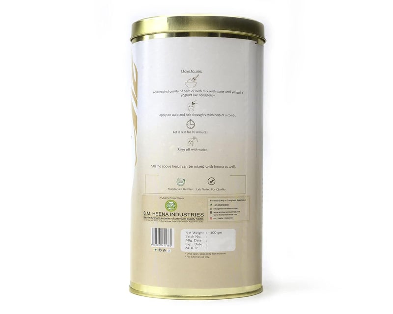 Hennaveda Herbal Hair Cleanser Powder With Brahmi Bhringraj Hibiscus Flower Kapoor Kachli for Hair and Scalp No Preservatives Chemical Free Natural Herb Hair Wash Powder for Women and Men 400 g - Image 3