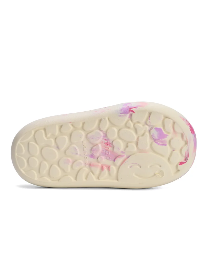 Urbanhaul  UrbanHaul Girls Disney Angel Print Slip on Sliders For Kids Suitable for Daily Use :- Pink for Women | Best Price UAE