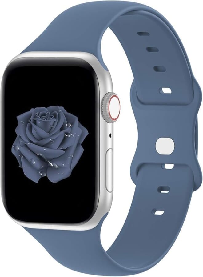 Next Next Store Watch Band 38mm/40mm/41mm, Silicone Sport Strap Stylish and Unique Design with Push Buckle Compatible with iWatch 1/2/3/4/5/6/7/8/9.