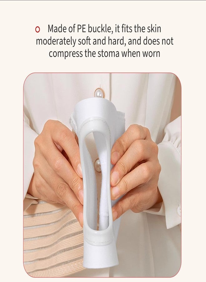 DERAYMI Ostomy Belt for Men Women, Medical Colostomy Ileostomy Waist Support Belt Abdominal Waistbands Binder Brace for Preventing Parastomal Hernia Stoma Opening (XL - Image 3