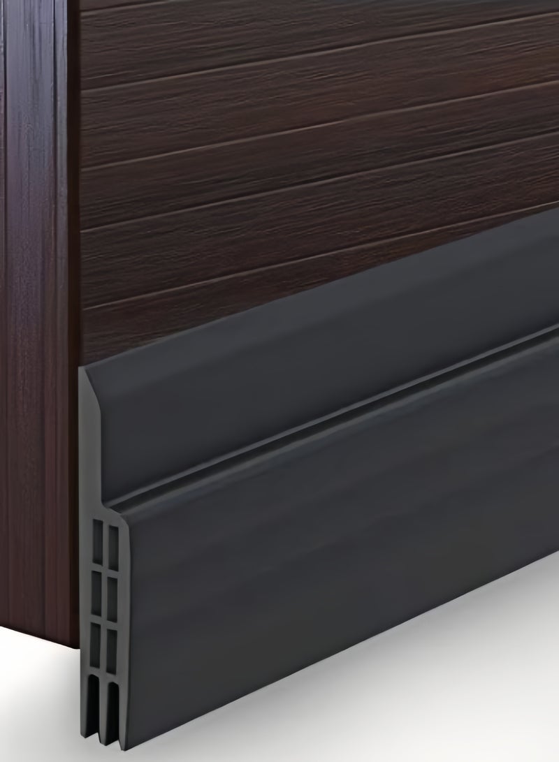 كيفن سدادة مسودة الباب، ختم تحت الباب بطول 120 سم، ممسحة الباب للأبواب الخارجية والداخلية، مانع مسودة الباب السفلي للغبار وعزل الضوضاء - Image 2