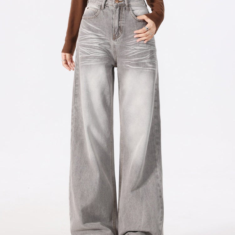 Unisex Casual Daily Denim Jeans - Image 2