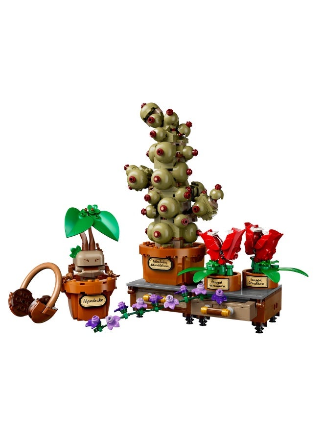LEGO Harry Potter Hogwarts Herbology Plants 76474 Building Toy Set (244 Pieces) - Image 2