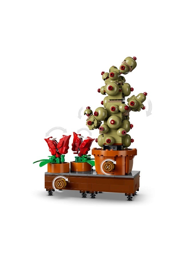 LEGO Harry Potter Hogwarts Herbology Plants 76474 Building Toy Set (244 Pieces) - Image 5
