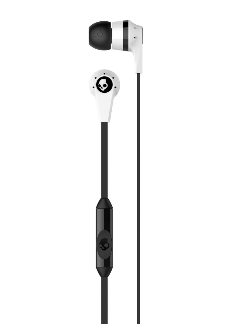 Skullcandy Ink'd 2 In-Ear Earphones White/Black - Image 2