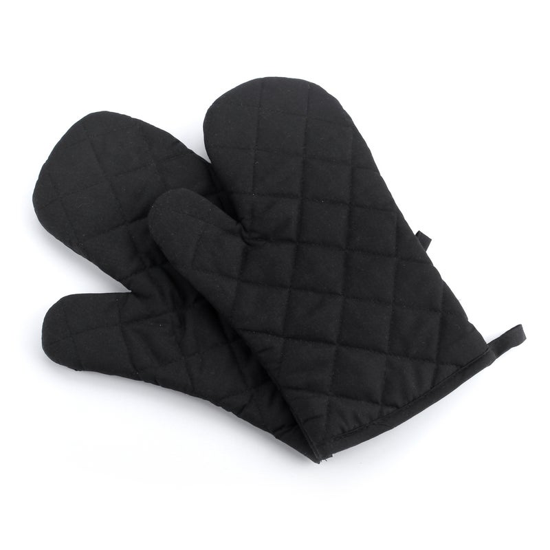 Thick Cotton Microwave Oven Gloves Red (single) - Image 2