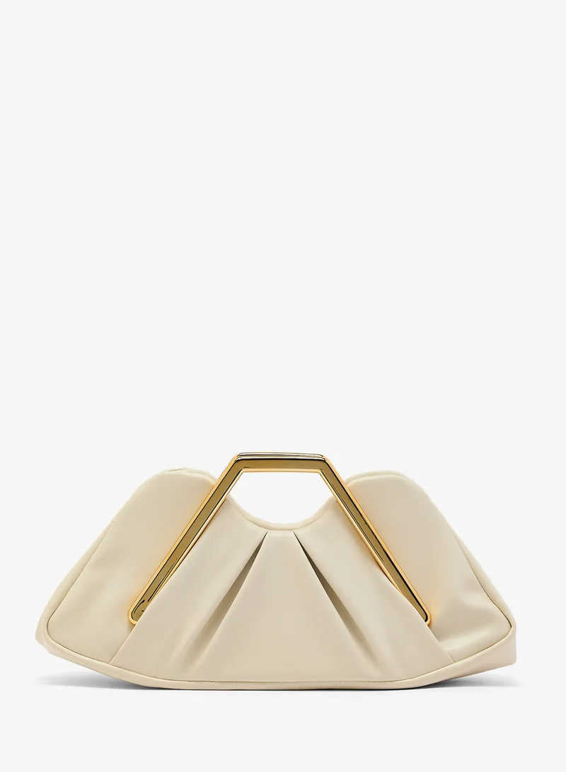 ELLA Pleated Statement Clutch