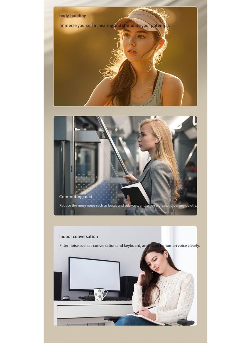 لاسلكي 5.4 في ألعاب الأذن الرياضات الإلكترونية منخفضة التأخير ذكي مكالمة ENC خفض الضوضاء الموسيقى هاي فاي سماعات الرياضة عالية الجودة سماعات بلوتوث - Image 5