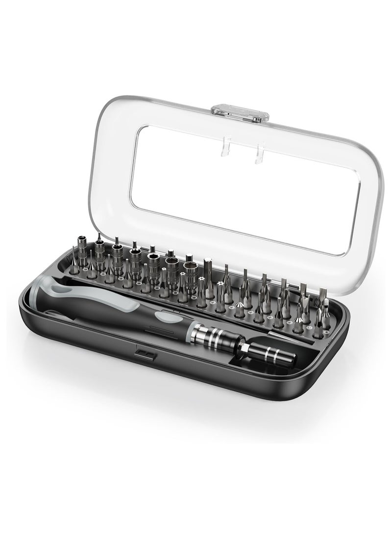 General - Precision Screwdriver Set 48 in 1 Magnetic Screwdriver Set Kit with 41 Magnetic Drill Bits for Repair Phone Watch Switch Computer - Image 1