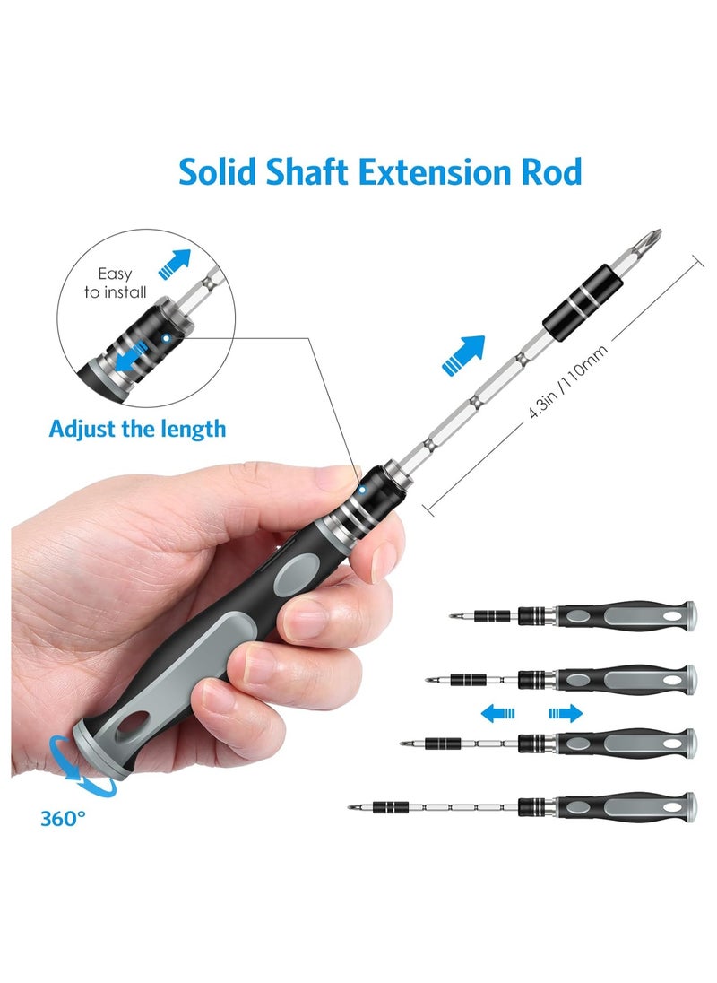 General - Precision Screwdriver Set 48 in 1 Magnetic Screwdriver Set Kit with 41 Magnetic Drill Bits for Repair Phone Watch Switch Computer - Image 1