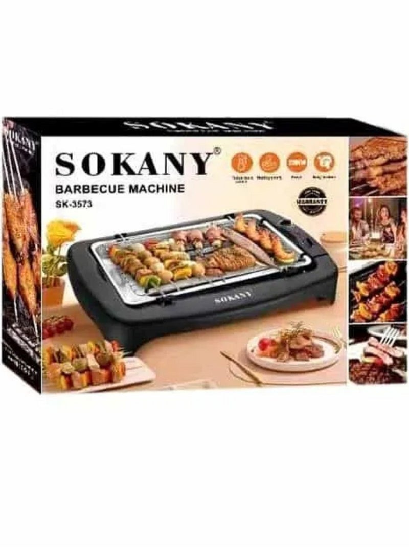 sokany Electric Barbecue Grill - 2200W With Adjustable Temperature (SK-3573) - Image 2