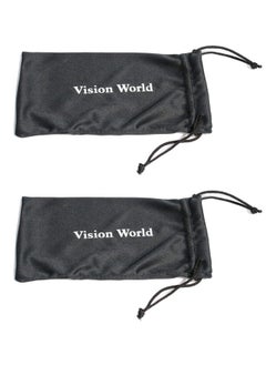 V.W.E. 2 Pairs Women Outdoor Reading Sunglasses Oversized Full Lens Readers Leopard (1 Grey 1 Brown 1.50)  - Image 3