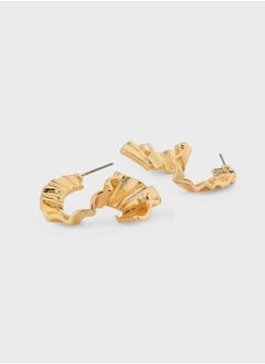 ELLA Twisted Hoop Earrings  - Image 2