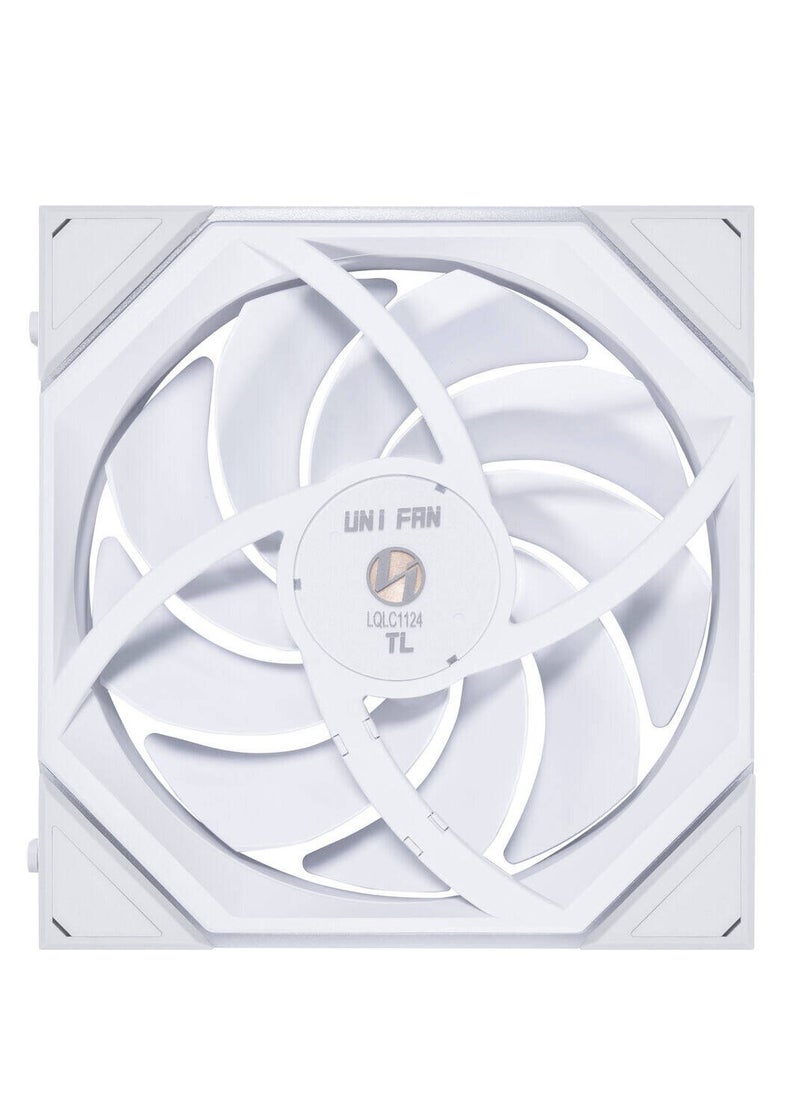 ليان لي Lian-Li UNI FAN TL 140 Case Fan, Single Pack, White | 14TL1W  - Image 3
