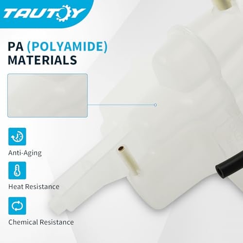 TAUTOY 603-215 Coolant Reservoir Tank w/Cap For Ford Escape 2001-2012, For Mazda Tribute 2001-2006 2008-2011, For Mercury Mariner 2005-2011, Replace # YL8Z8100AA YL8Z8A080AE BL8Z8A080A - Image 4