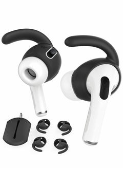 3 Pairs Ear Hooks Covers for AirPods Pro, Anti-Slip Ear Tips with Storage Pouch Compatible with Apple AirPods Pro