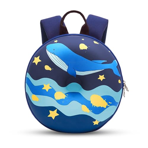 StarAndDaisy Toddler Ocean Donut Backpack, Kindergarten Preschool Mini Bag for Kids, Nice Birthday Gifts for Girls & Boys - Image 1