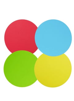 Rubber Jar Opener Gripper Pad-Jar for Weak Hands-Silicone Heat Insulation Pad Round-Rubber Grippers Opening Jars (Multi-coloured)