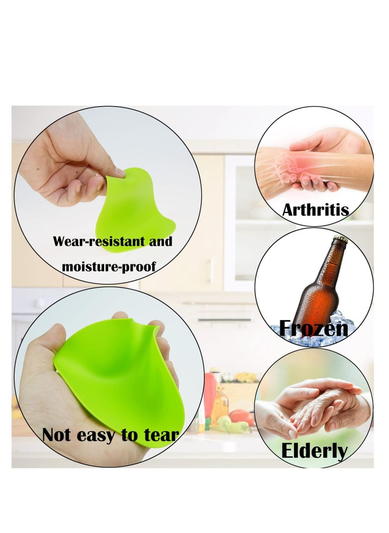 Y&D - Rubber Jar Opener Gripper Pad-Jar for Weak Hands-Silicone Heat Insulation Pad Round-Rubber Grippers Opening Jars (Multi-coloured) - Image 1