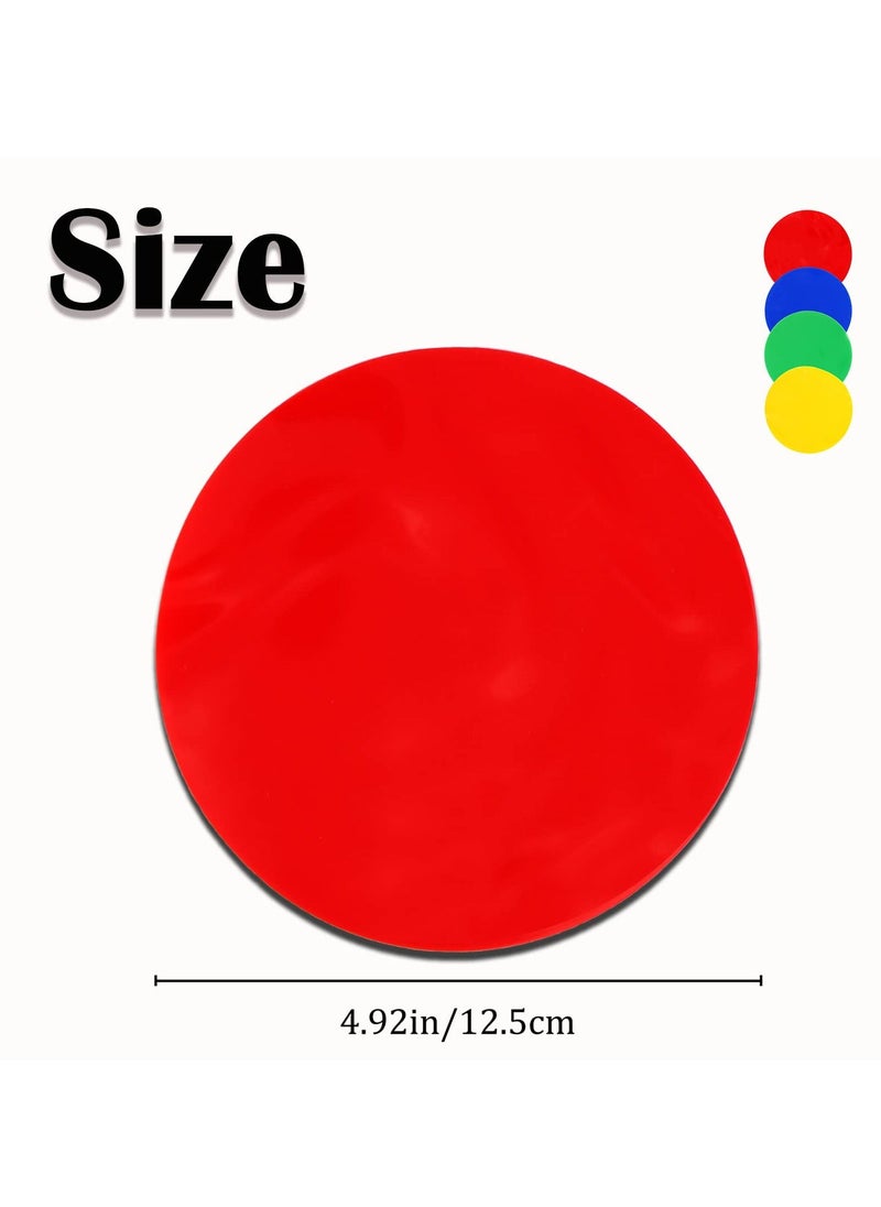 Y&D - Rubber Jar Opener Gripper Pad-Jar for Weak Hands-Silicone Heat Insulation Pad Round-Rubber Grippers Opening Jars (Multi-coloured) - Image 1