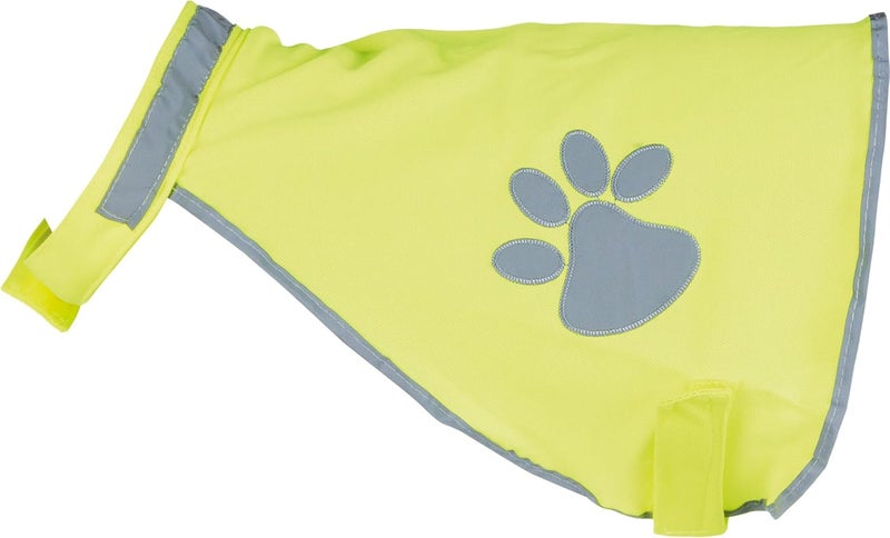Trixie Neon Yellow Safety Vest for Dogs - Small - Image 1