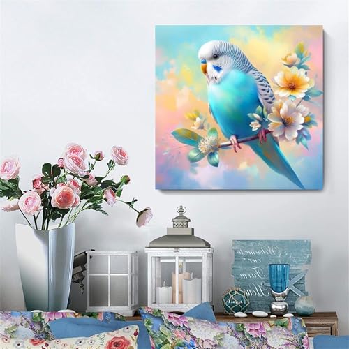 Hestarcul DIY Bird Diamond Art Kits for Adults,5D Diamond Painting Kit for Beginner,Full Round Gem Art Paint by Diamond for Home Wall Decor,Gift for Adult. - Image 2