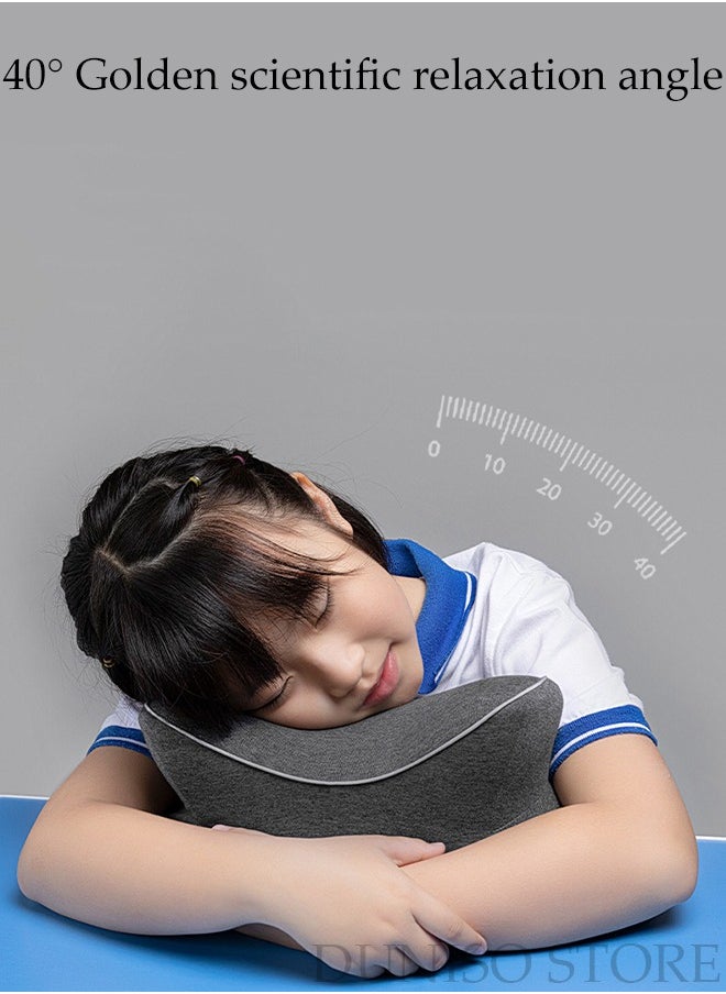 DUNISO - Nap Pillow for Office School Versatile Use Memory Foam Desk Pillow for Napping in Work Slow Rebound Desk Nap Pillow for Traveling Travel Essentials - Image 1