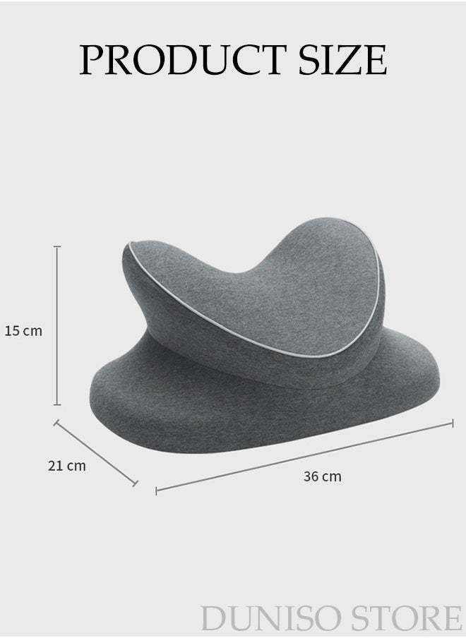DUNISO - Nap Pillow for Office School Versatile Use Memory Foam Desk Pillow for Napping in Work Slow Rebound Desk Nap Pillow for Traveling Travel Essentials - Image 1