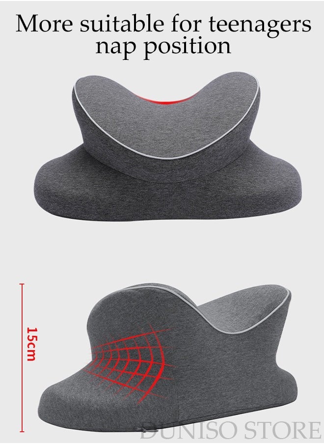 DUNISO - Nap Pillow for Office School Versatile Use Memory Foam Desk Pillow for Napping in Work Slow Rebound Desk Nap Pillow for Traveling Travel Essentials - Image 1