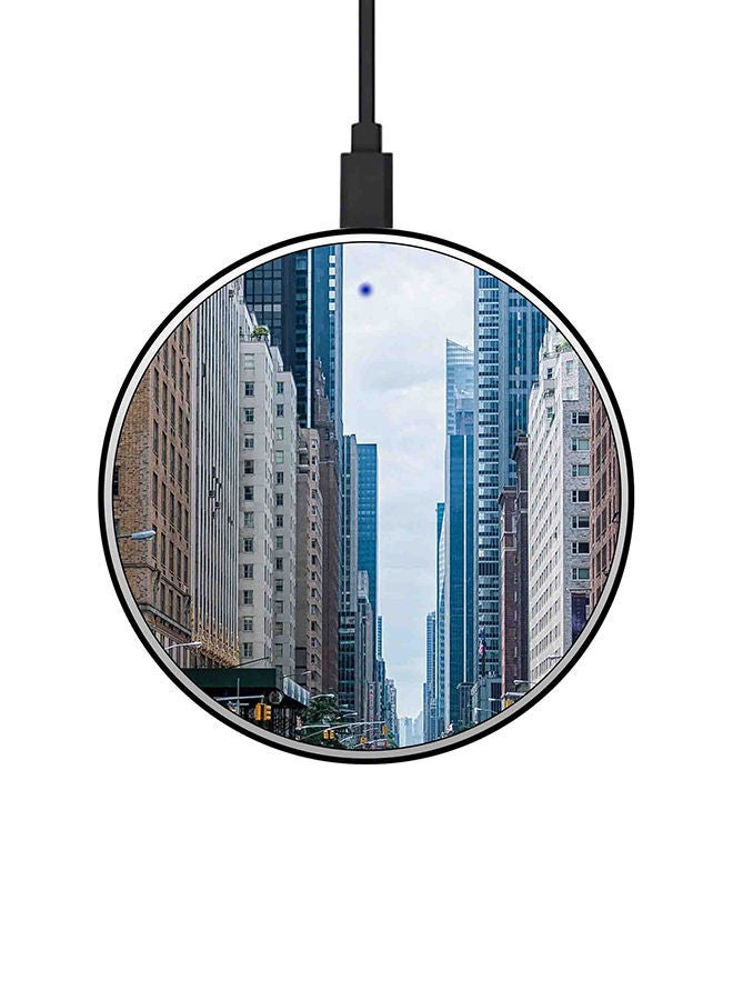 NIBEMINENT 15W Wireless Fast Charger Multicolour