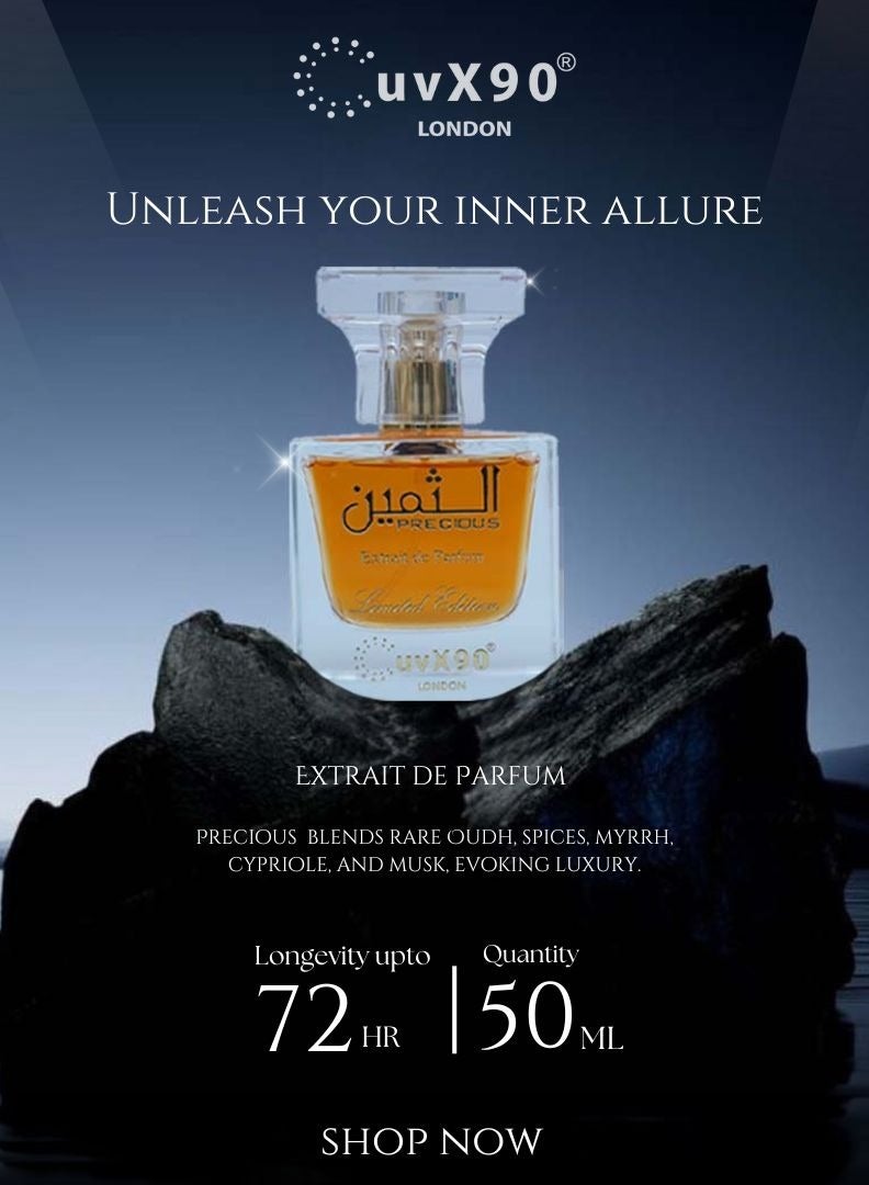 uvX90 | LONDON Precious Parfum By uvX90 London Extrait De Parfum 50 ML | Limited Edition - Image 3