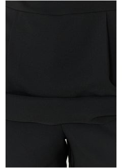 trendyol Black Belted Mini Jumpsuit TWOSS24TU00049  - Image 4