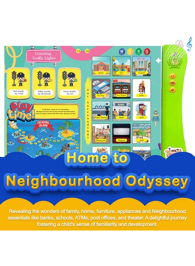 Kiddale Kiddale First 100+ Words Picture & Audio Book with Rhymes and Stories| Boost Toddler Vocabulary in 30 min Through Self-Learning Audio  - Image 5