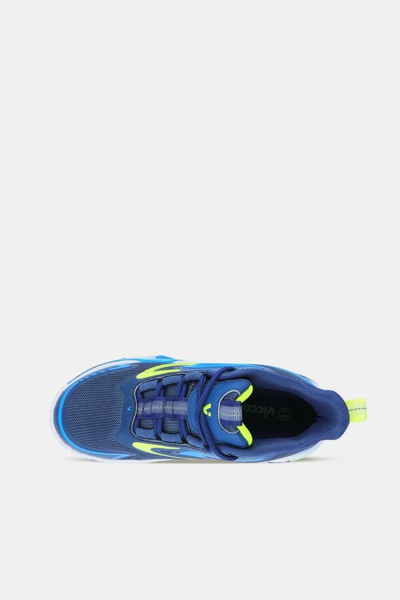 VICCO Bash Lightweight Unisex Kids Navy Blue Basketball Shoes