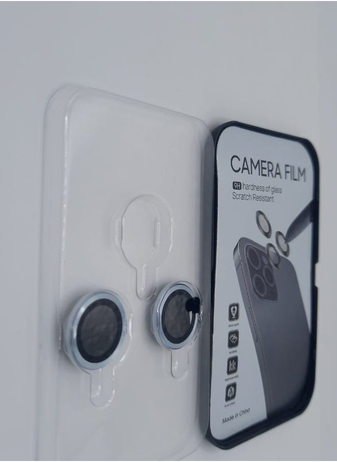 Undefined Sapphire Camera Lens Protector For IPhone 15/15 Plus Cyan 