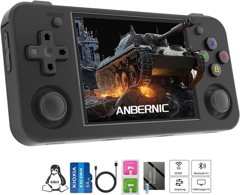 Anbernic Rg35xx H, Black - Image 2