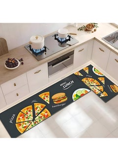 2-Piece Kitchen Mat Set, Non-Slip And Washable, Comfortable And Easy To Care For, Dust-Proof Kitchen Mats With Removable Sliding Feature For Enhanced Comfort And Practicality