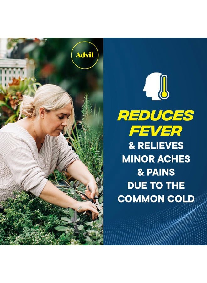 Advil مسكن للألم وخافض للحرارة، دواء مسكن للألم مع إيبوبروفين 200 ملغ لصداع الرأس، آلام الظهر، آلام الحيض وتخفيف آلام المفاصل - 50 قرص مغلف - Image 5