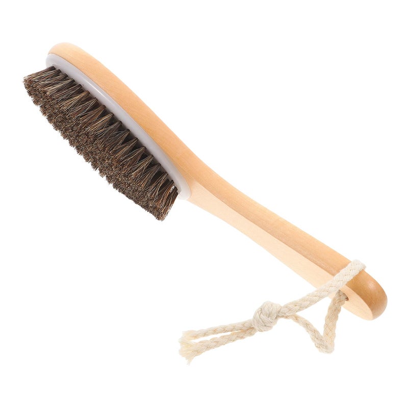 Wooden Livestock Grooming Brush For Shedding And Cleaning Suitable For Equine And Stable Use - Image 2