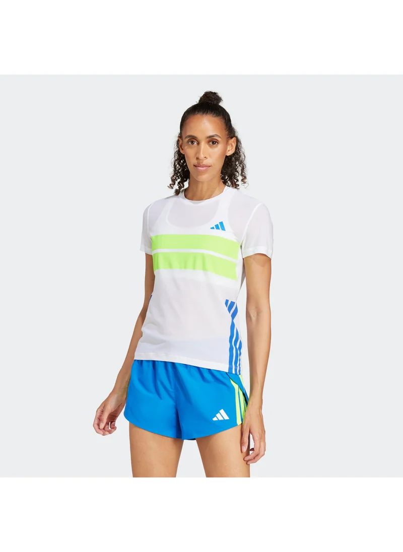 اديداس Adizero Retro Running T-Shirt