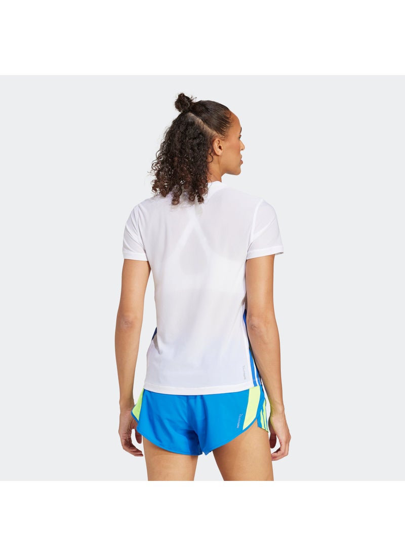 Adidas Adizero Retro Running T-Shirt - Image 2