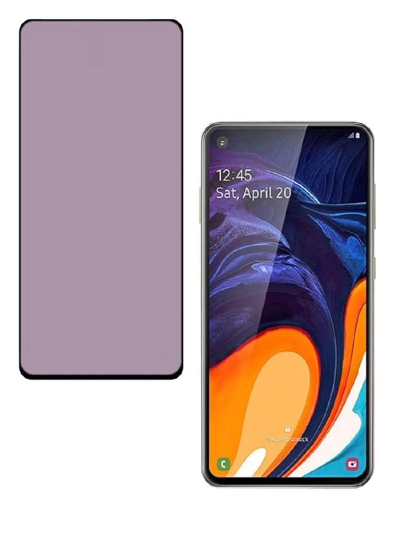 Super Tempered Glass Screen Protector Anti-Spy Privacy Designed For Samsung Galaxy A60 Full Screen Coverage And Bubble Free - Image 1