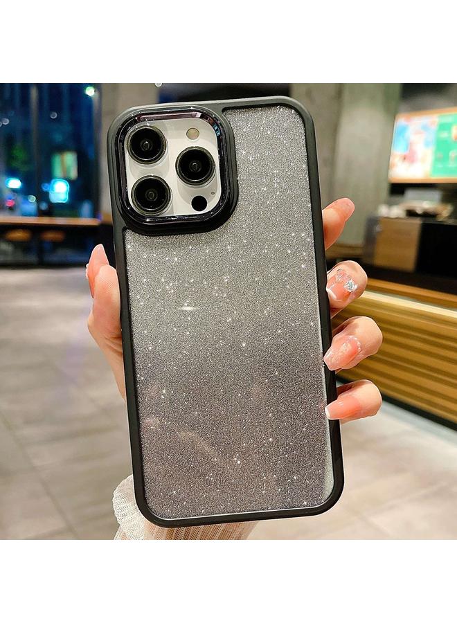 اس-توب جراب لهاتف iPhone 12 Pro، جراب هاتف من الأكريليك المطلي بالكهرباء، لامع متدرج اللون - Image 1