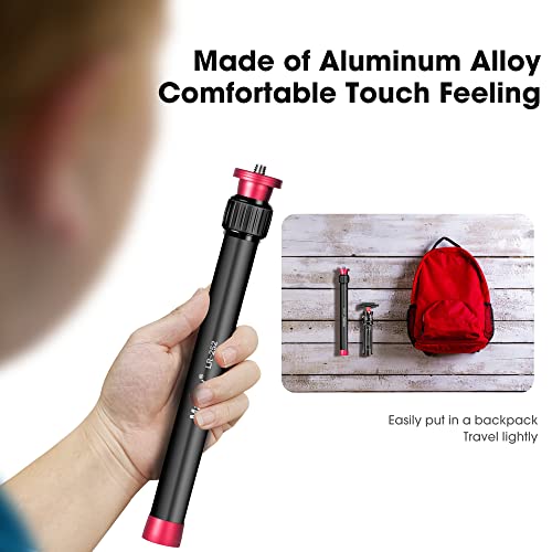 Manbily Gimbal Extension Pole Aluminium Tripod Centre Column Extension Rod 1/4" Thread 2 Section Tube for DJI OSMO Mobile 2 Zhiyun Smooth 4/Q Monopod DSLR Camera Phone Photo Selfies Video Vlog - Image 3