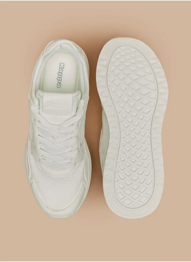 Kappa Womens Panelled Lace-Up Sports Shoes