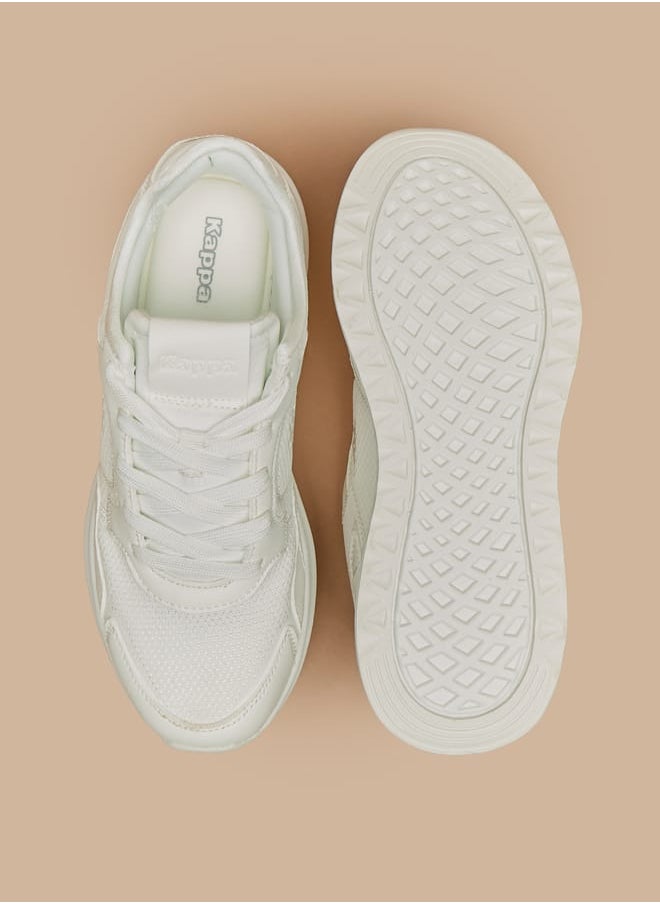 Kappa - Womens Panelled Lace-Up Sports Shoes - Image 1