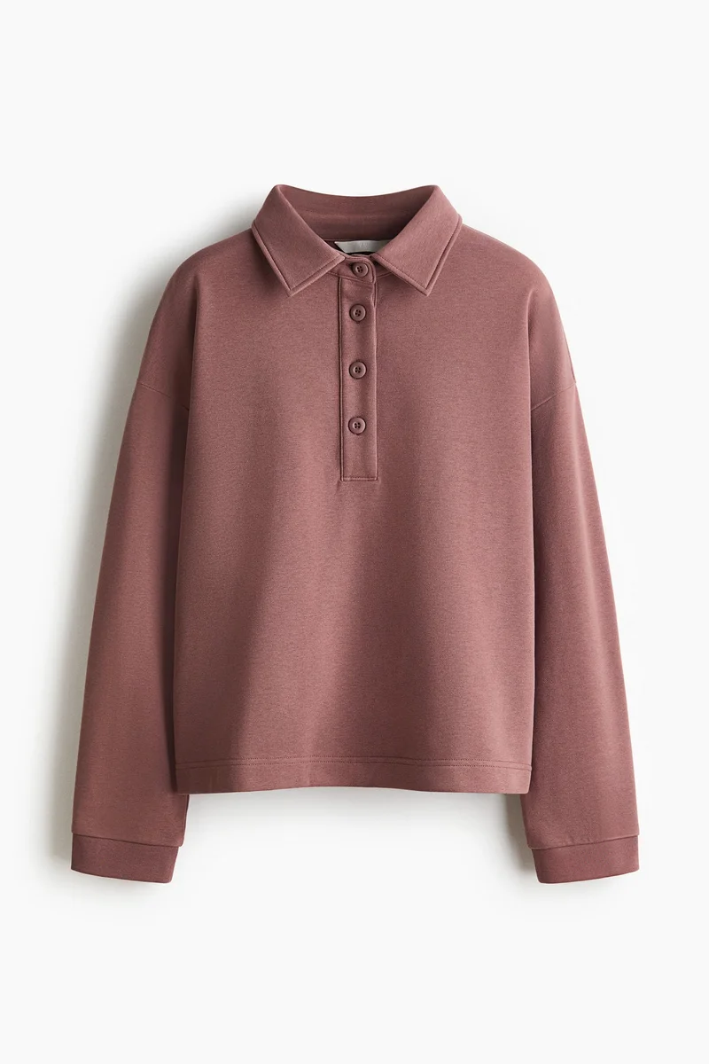 H&M  Collared sweatshirt for Women | Best Price UAE